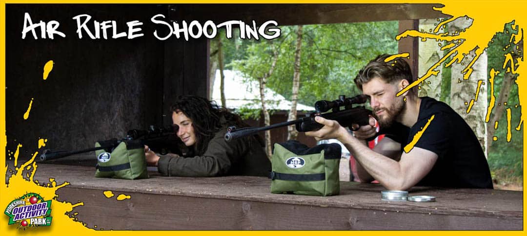 Air Rifle Shooting at the Yorkshire Outdoor Activity Park