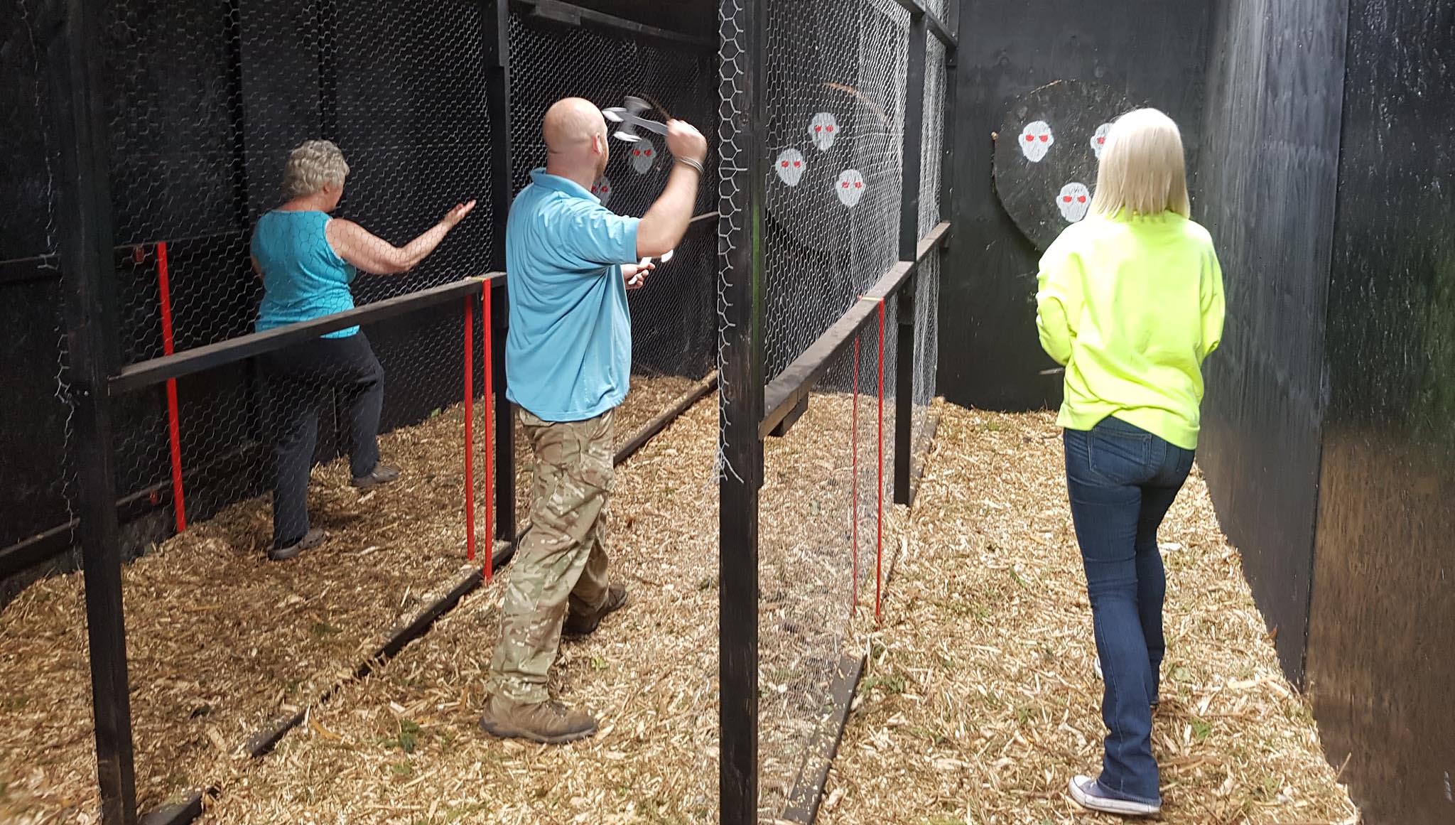 Health benefits of axe throwing