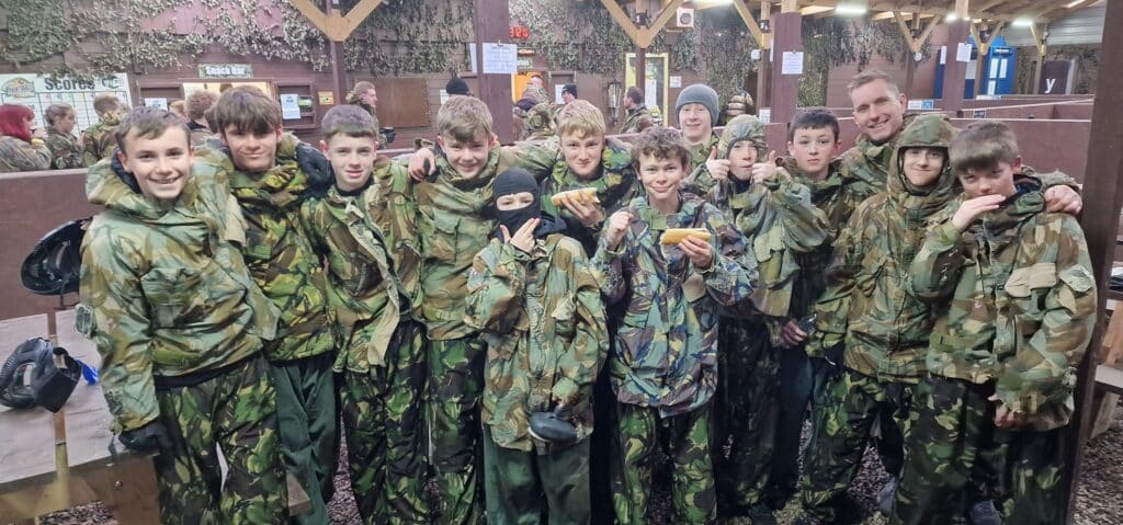 What to wear at a paintball party.