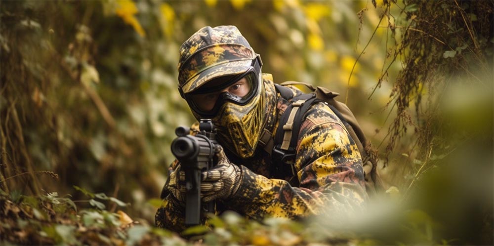 Effective aiming in paintball