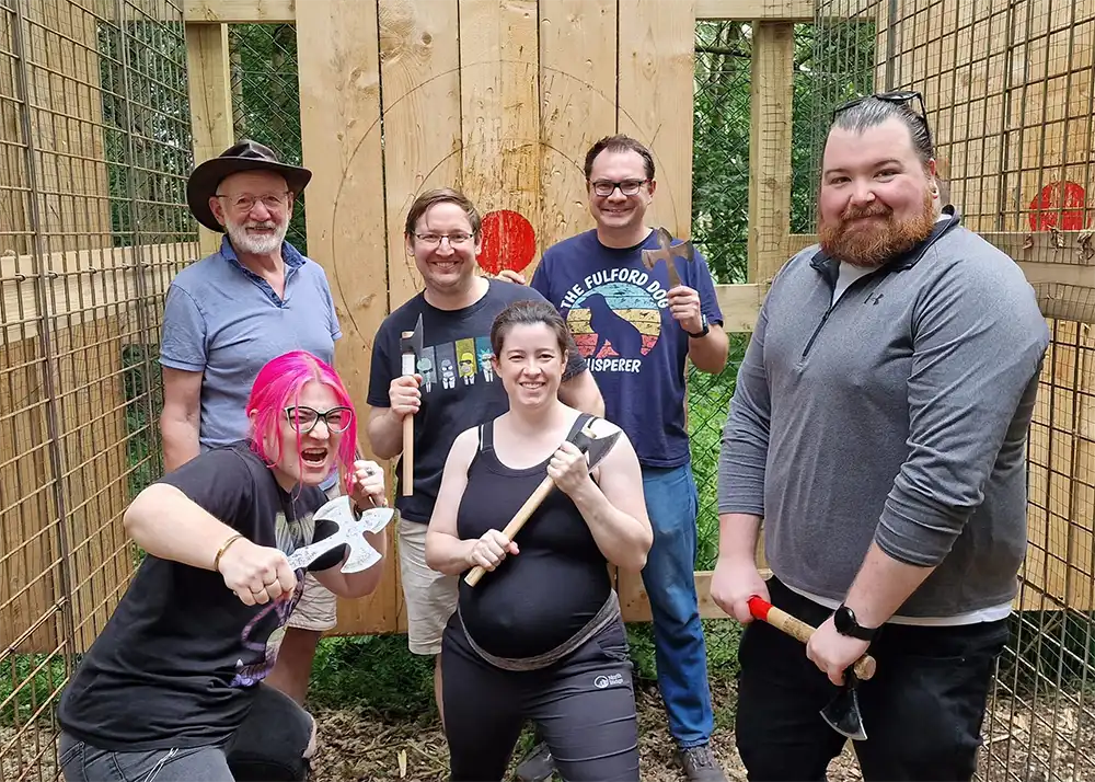Axe Throwing is Fun