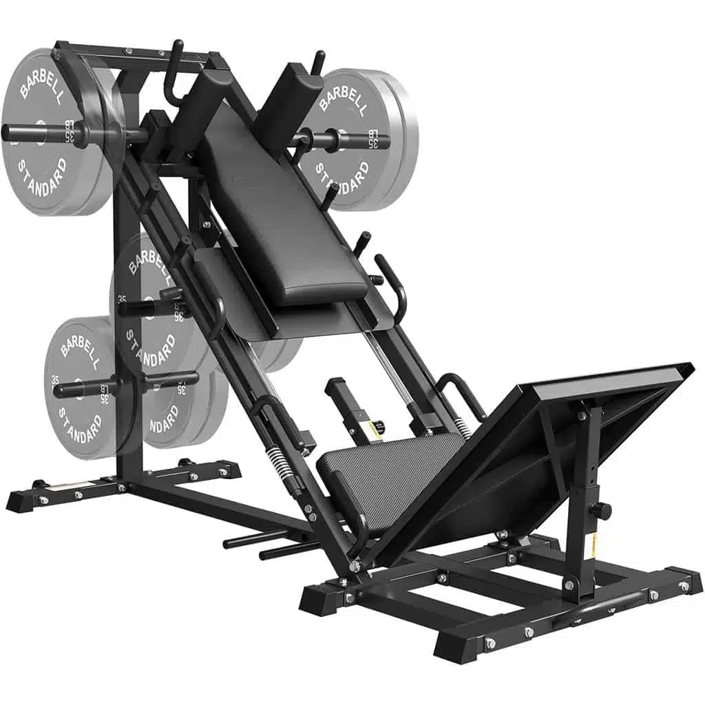 Leg Press and Curl Machines
