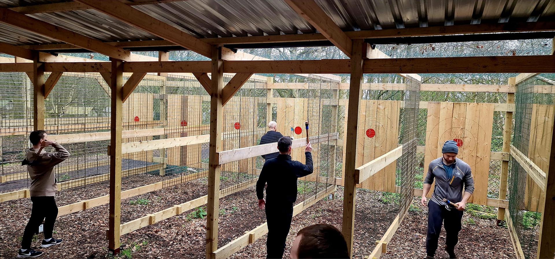Axe Throwing group