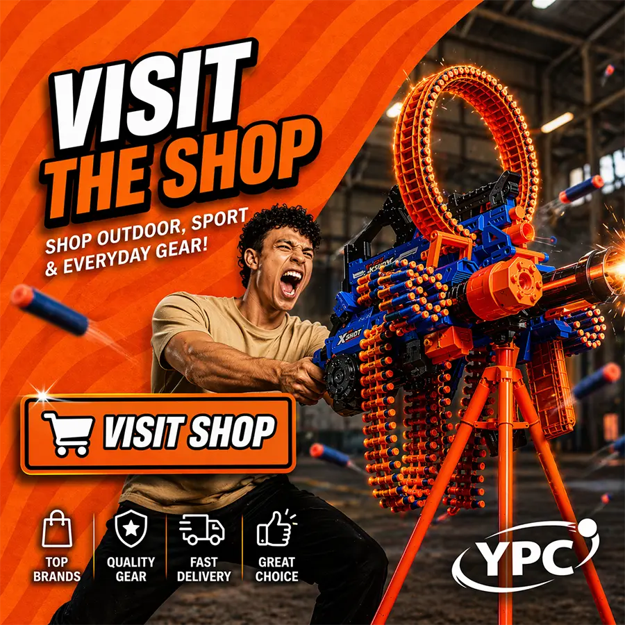 Shop outdoor sport and everyday gear at YPC.co.uk
