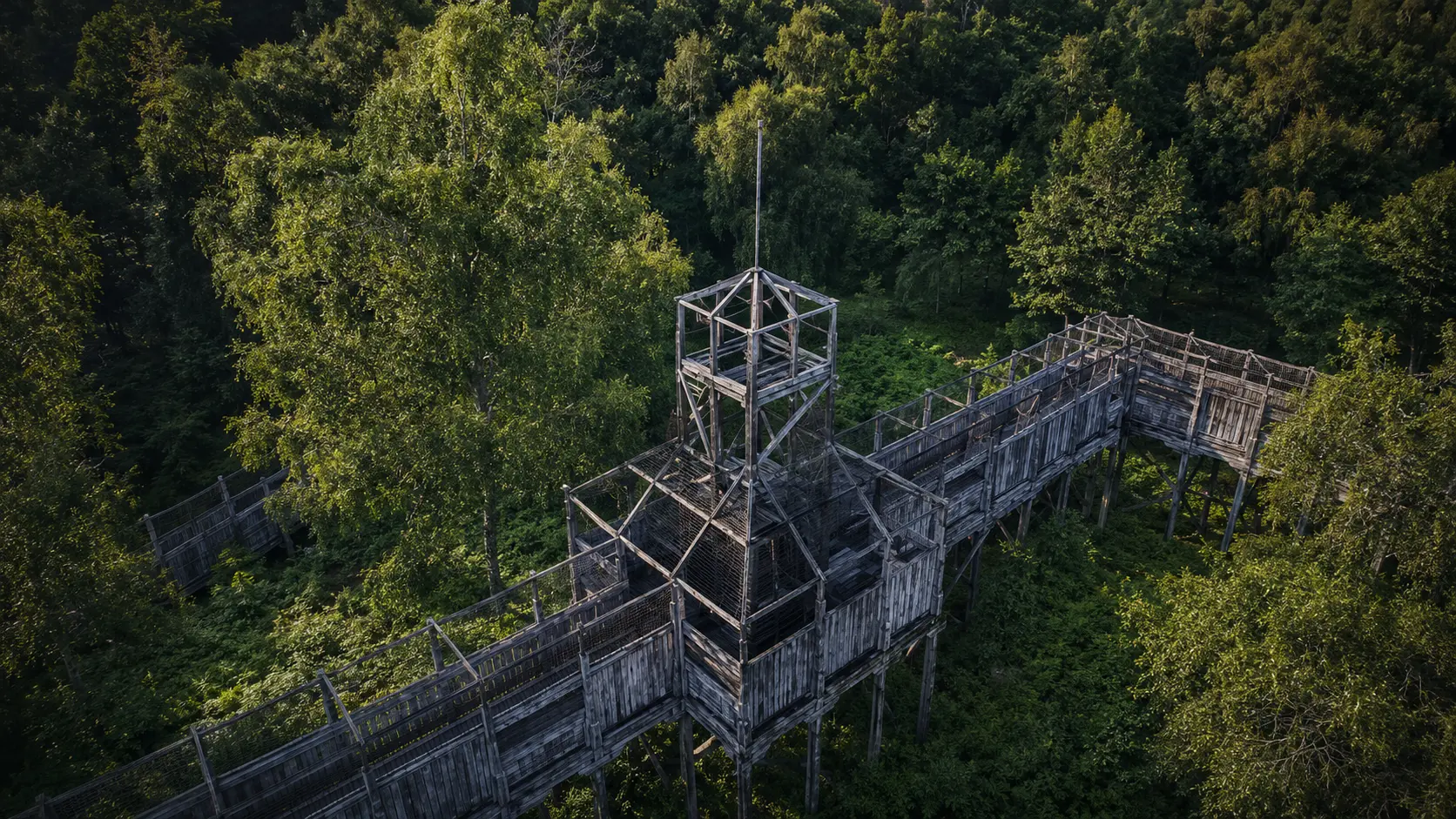 Worlds biggest paintball bridge