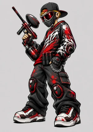 Paintball Posters and Artwork